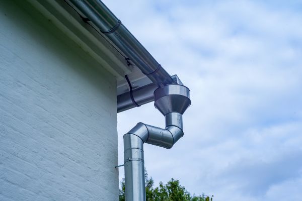 Cost of Metal Downspout Replacement in New Albany