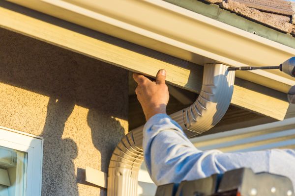 Aluminum Rain Gutter Service in New Albany