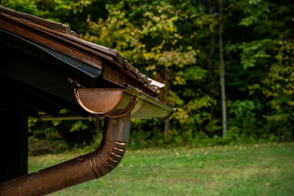 Cost of Copper Gutter Service in New Albany